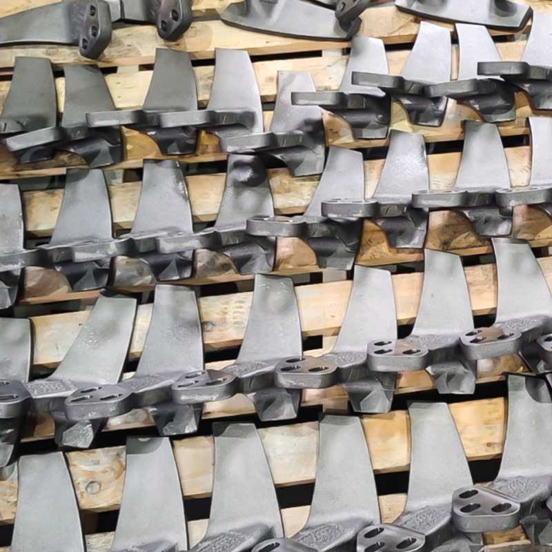 Penempaan Mesin Penempaan Wiper Impeller SS316L