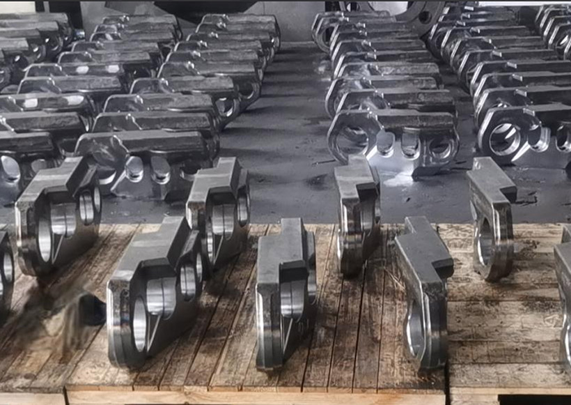 Bagian Track Rantai Pitch Besar 395MM